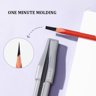 Máy mài lông mày mỏ vịt bằng gỗ mới - Kiểu Machete, dùng cho bút chì & cắt tỉa