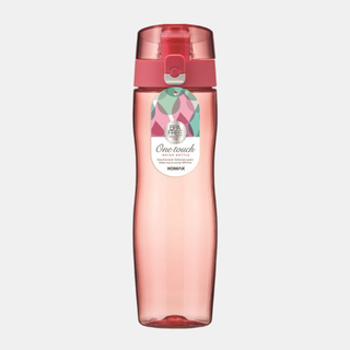 Bình nước Tritan 2 khóa Komax FH-18 650ml nhựa trian cao cấp màu hồng