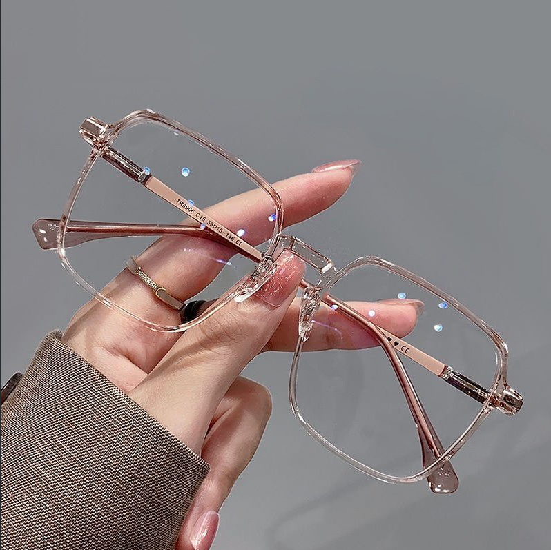 Kính chặn ánh sáng xanh Photochromic Khung lớn Phong cách Hàn Quốc cho Unisex | BigBuy360 - bigbuy360.vn