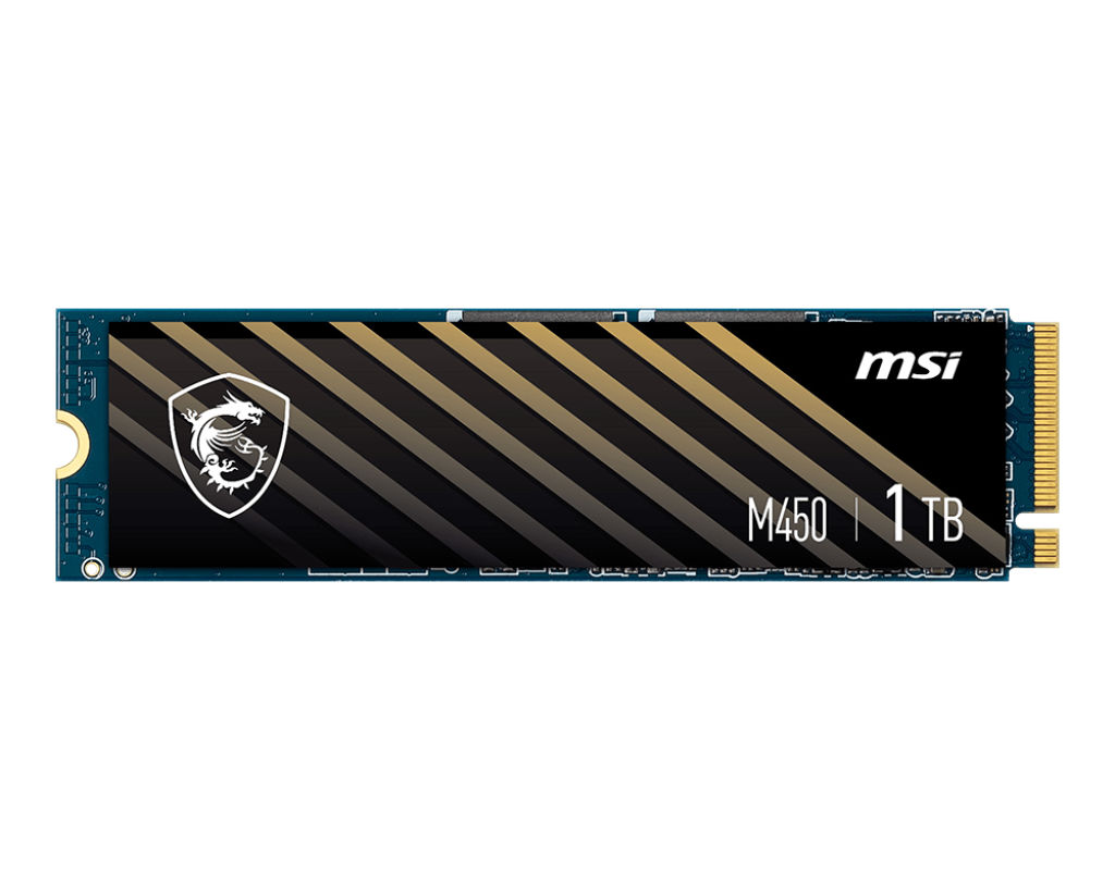 Ổ cứng MSI SPATIUM M450 PCIe 4.0 NVMe M.2 500GB (3600/2300)