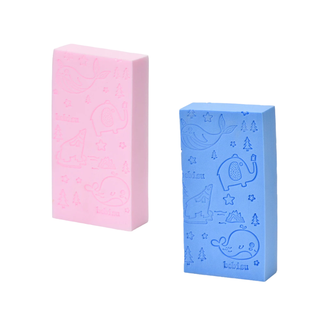 Mút tắm, bông tắm bọt biển Choice LS1-0217-78 tạo bọt kì ghét nhiều màu dễ thương