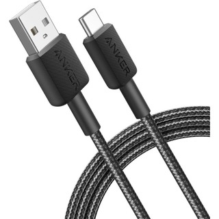 Cáp sạc Anker 322 A-C 6ft Nylon Đen (Black) B2B_A81H6H11