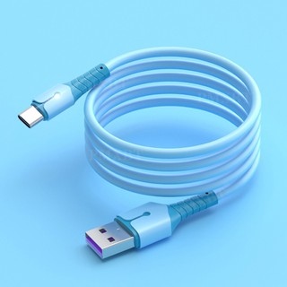 Cáp đèn Led silicon lỏng Type C 5A cho dữ liệu USB IP Android
