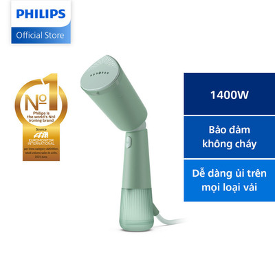 Bàn ủi Hơi Nước Cầm Tay Philips STH5010/70 |1400W - Hàng Chính Hãng