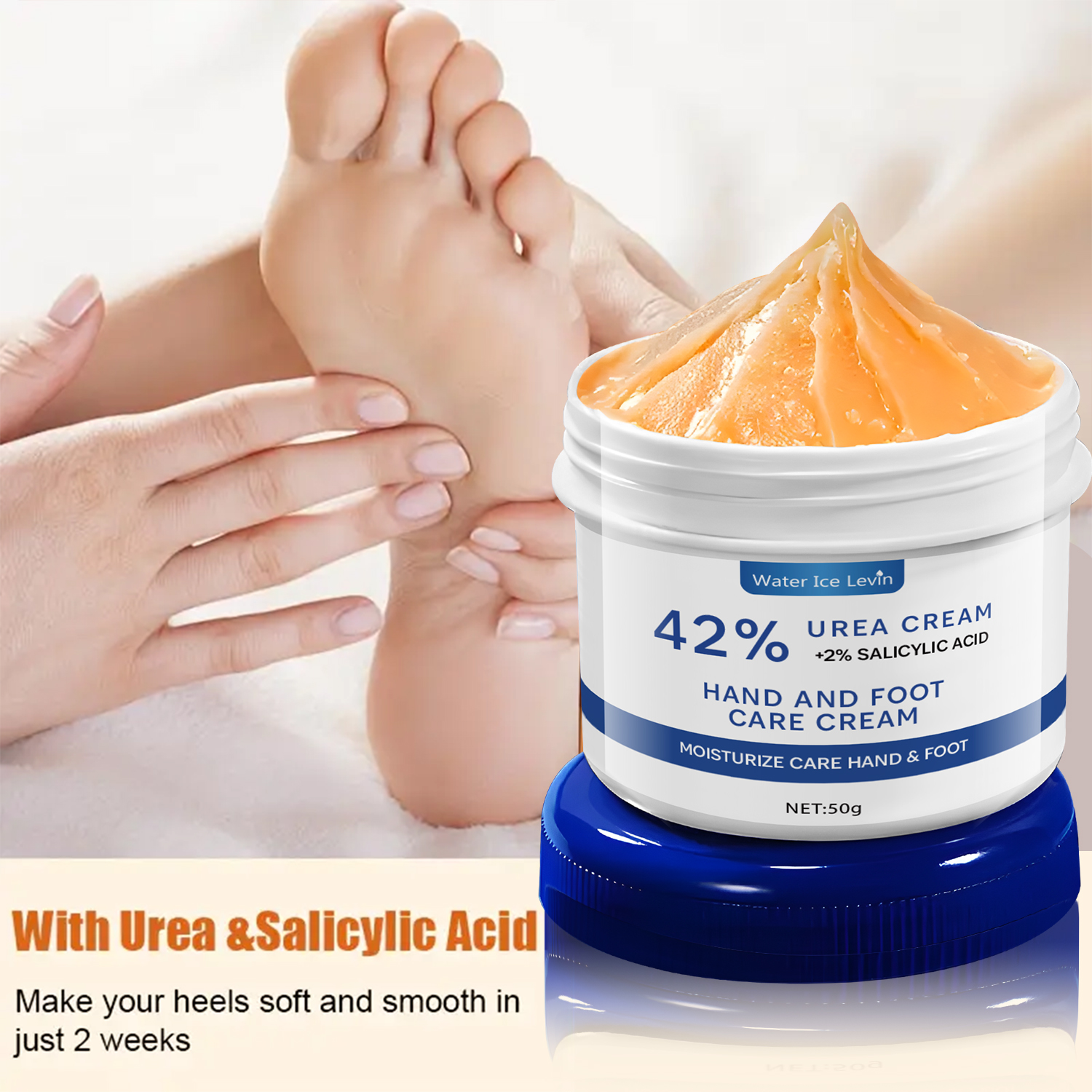 Kem Ure 42% cho chân và 2% Axit Salicylic, Kem chân và Kem tay Maximal Strength