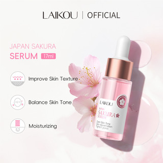 Laikou serum sakura Se Khít Lỗ Chân Lông Làm Trắng Da 17ml