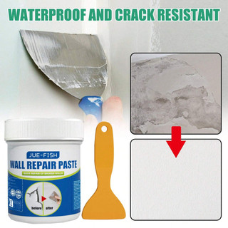 Chibel 100g sửa chữa tường dán tường sửa chữa chất kem thạch cao bộ sửa chữa sơn tường lột nứt sửa chữa chất che vết bẩn với cạo