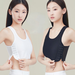 Corset Quần Lót Nữ Giảm Ngực Học Sinh Quấn Ngực Nhựa Corset Áo Thể Thao Bốn Mùa Big Bre