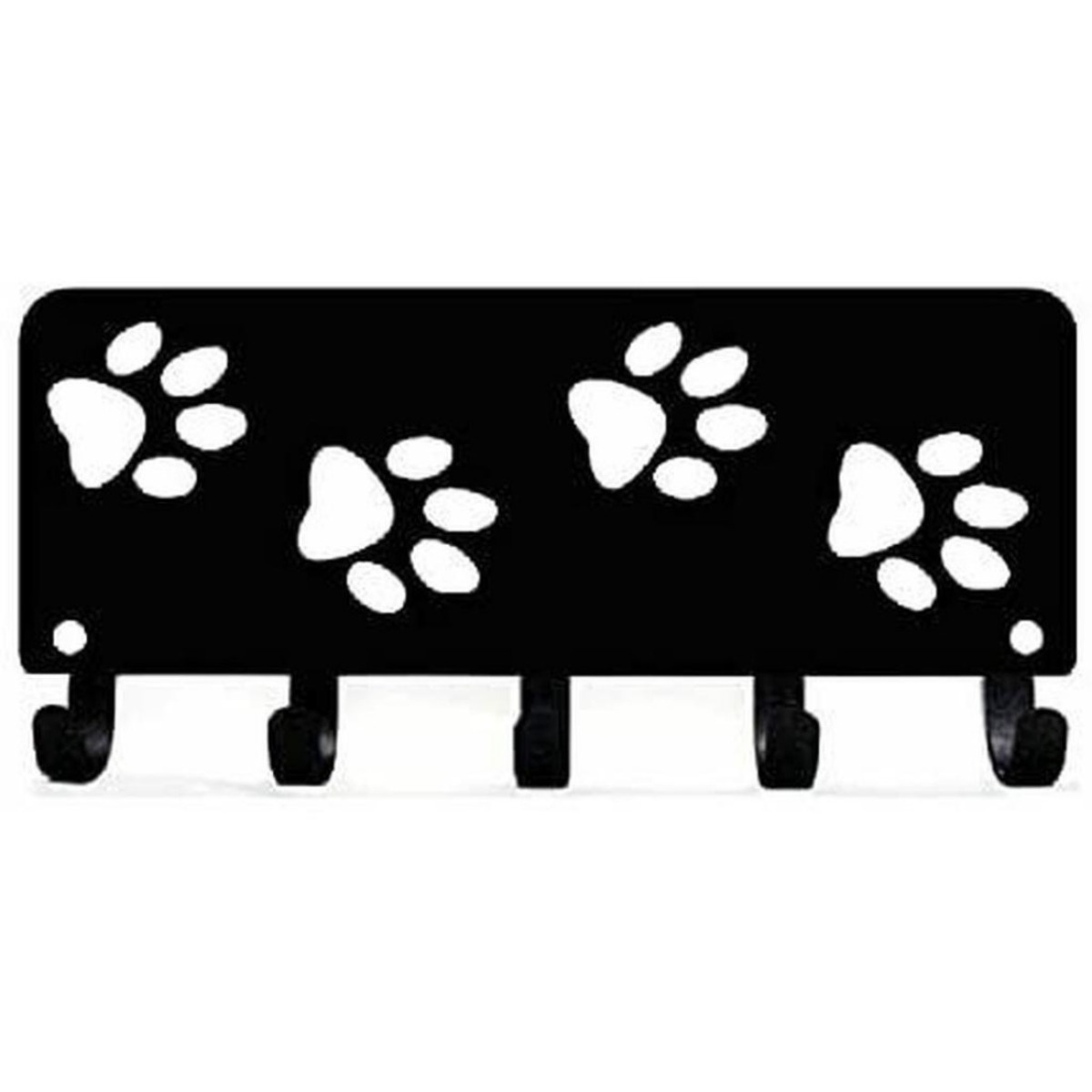 Bộ sắp xếp chìa khóa & dây xích 2D Paw – Nghệ thuật treo tường bằng nhôm để trang trí nội thất, Giá 