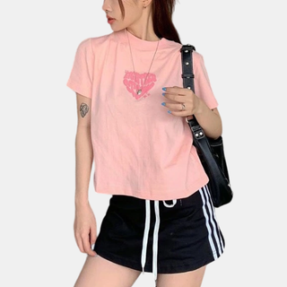 Áo thun baby tee basic Choice FA1-0508-3 cổ tròn chất vải borip co giãn tốt, phong cách năng động