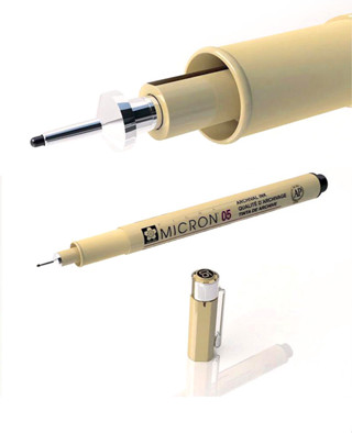 1 Máy Tính Chống Nước Ống Tiêm Bút Móc Dòng Bút Truyện Tranh Vẽ Phác Thảo Bút Vẽ Tay Bút Vẽ Sakura Flat Thay Thế Ống Tiêm Bộ Bút