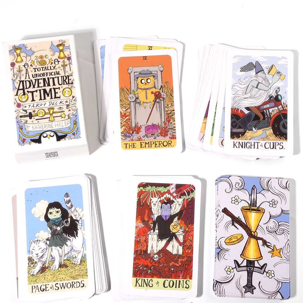 Mở khóa Tương lai của Bạn với Bộ Bài Tarot Adventure Time - Trò Chơi Bói Toán