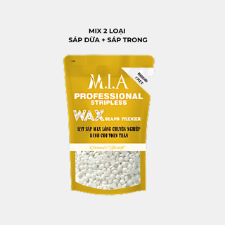   Choice  Sáp Wax Lông Nóng Mia Waxing MIA-01 Mix 2 loại Sáp Dừa + Sáp Trong 500gr 