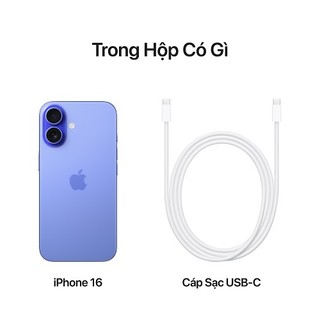 Điện thoại Apple iPhone 16 256GB