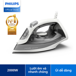 Bàn Ủi Hơi Nước Philips DST2020/80 | 2000W| mặt đế ceramic - Hàng Chính Hãng