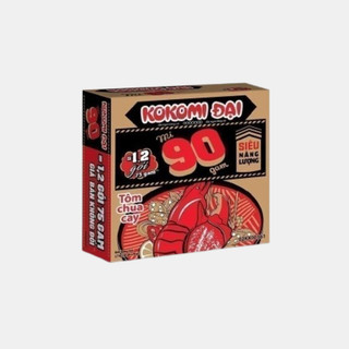   Choice  Mì Kokomi Đại 90 Choice DI 134 Hương Vị Tôm Chua Cay Gói - Thùng 30 Gói X 90g 