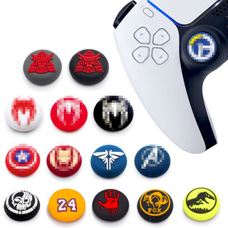 Vgtime thumb stick grip caps 1pc cho sony playstation 5 ps5 ps4 ps3 ps2 xbox one bộ điều khiển cần điều khiển silicon mềm ngón tay cái