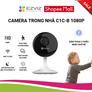 Camera EZVIZ Wifi trong nhà C1C-B 1080P - Hàng chính hãng