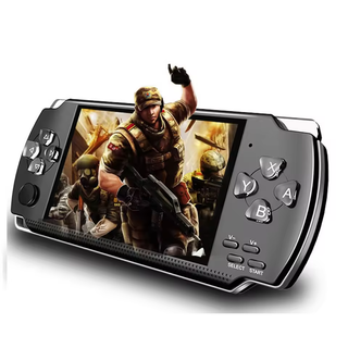 Bảng điều khiển cầm tay 4,3 inch tích hợp 10000 trò chơi 8GB Máy chơi Game PSP PSV PSVita
