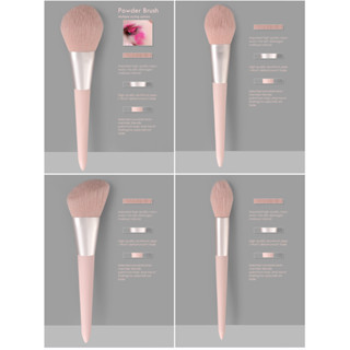 Bàn chải bột rời chất lượng cao màu hồng đơn cũng có thể được sử dụng cho bàn chải phấn má hồng Bàn chải đường viền chất lượng cao Màu sắc phổ biến Dụng cụ làm đẹp Nhiều kiểu dáng có sẵn 