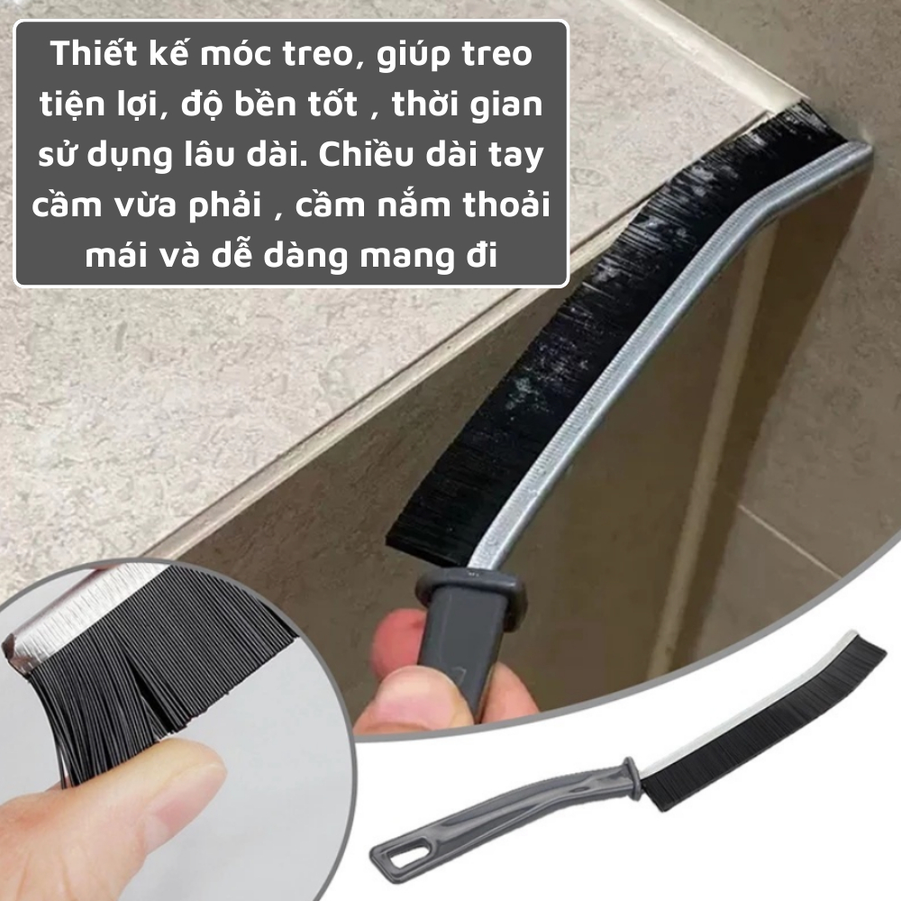 Combo 7 Bàn chải vệ sinh khe hở Đầu kim loại Choice Việt Nam NTG113