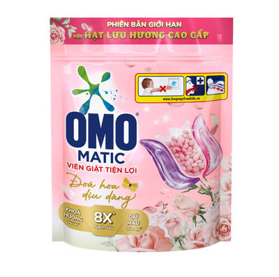 [HC GIFT] Túi viên giặt Omo Đóa hoa dịu dàng 105g