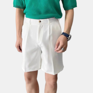 Quần ngố vải âu nam Choice FA1-0493-13 quần đùi nam thiết kế short hàn quốc mới cạp chun thoải mái