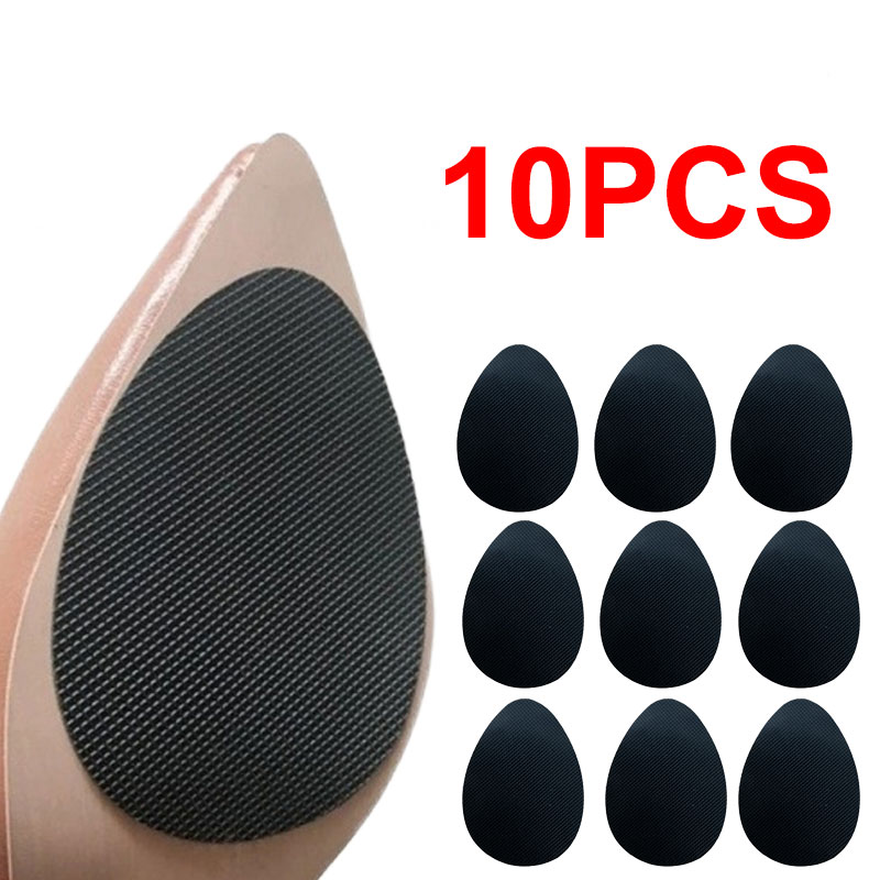 10 Miếng Đế Chống Trơn Trượt Miếng Dán Giảm Thanh Chống Mài Mòn Có Thể Được Điều Chỉnh Thích Hợp Cho Gót Cao