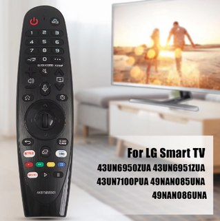 Ak-4775855501 Điều khiển từ xa cho TV thông minh LG, Điều khiển từ xa hồng ngoại, Phù hợp với nhiều mẫu TV thông minh LG (Không có chức năng giọng nói)