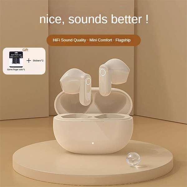 Tai nghe HQAi H8 tích hợp Mic âm thanh Hi-Fi Bluetooth Earph Điều khiển cảm ứng khử tiếng ồn (3 tặng