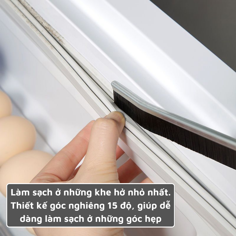 Combo 7 Bàn chải vệ sinh khe hở Đầu kim loại Choice Việt Nam NTG113
