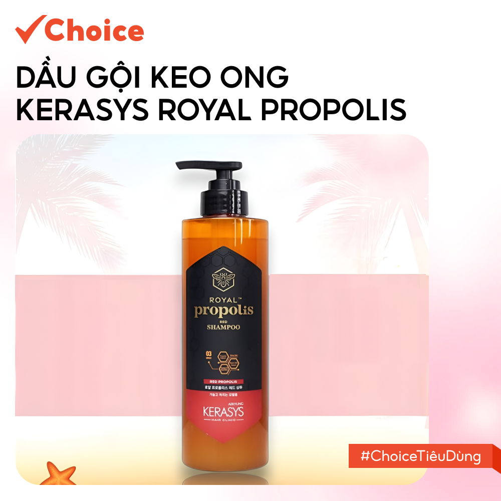 [Choice] Dầu Gội Keo Ong Aekyung Kerasys FM1-2051-55 Tăng Cường Độ Đàn Hồi, Làm Phồng Tóc Mỏng Xẹp