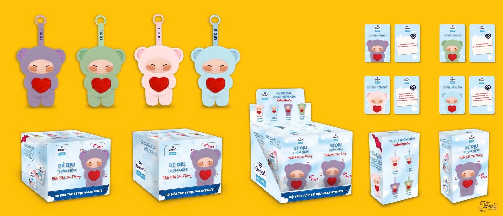 [HC Gift] Blind box Comfort Bé dịu thơm mềm đáng yêu (mẫu ngẫu nhiên)