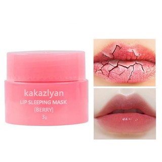 Fit Colors Night Sleep Lip Mask Trái cây chiết xuất tự nhiên Hydrating Peel Off Lip Mask Chăm sóc sâu sắc Son dầu Primer Smooth Lip Balm 3g