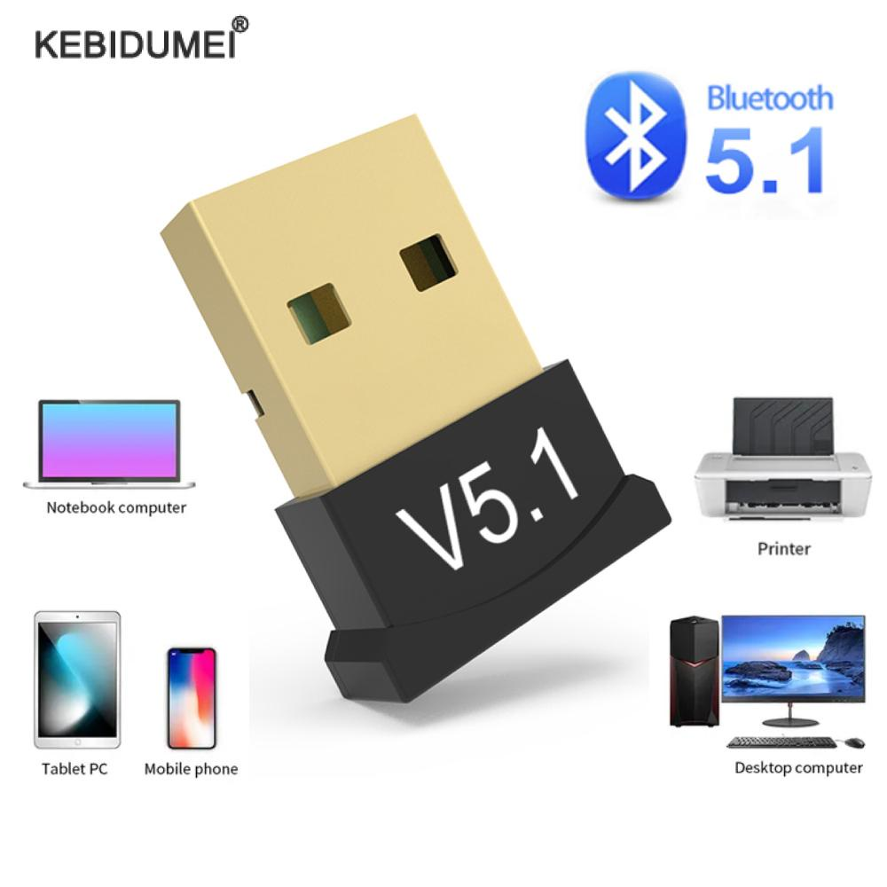 Usb Bluetooth 5.1 Adapter Thu Bluetooth Dongle Không Dây USB Cho Máy Tính PC Laptop