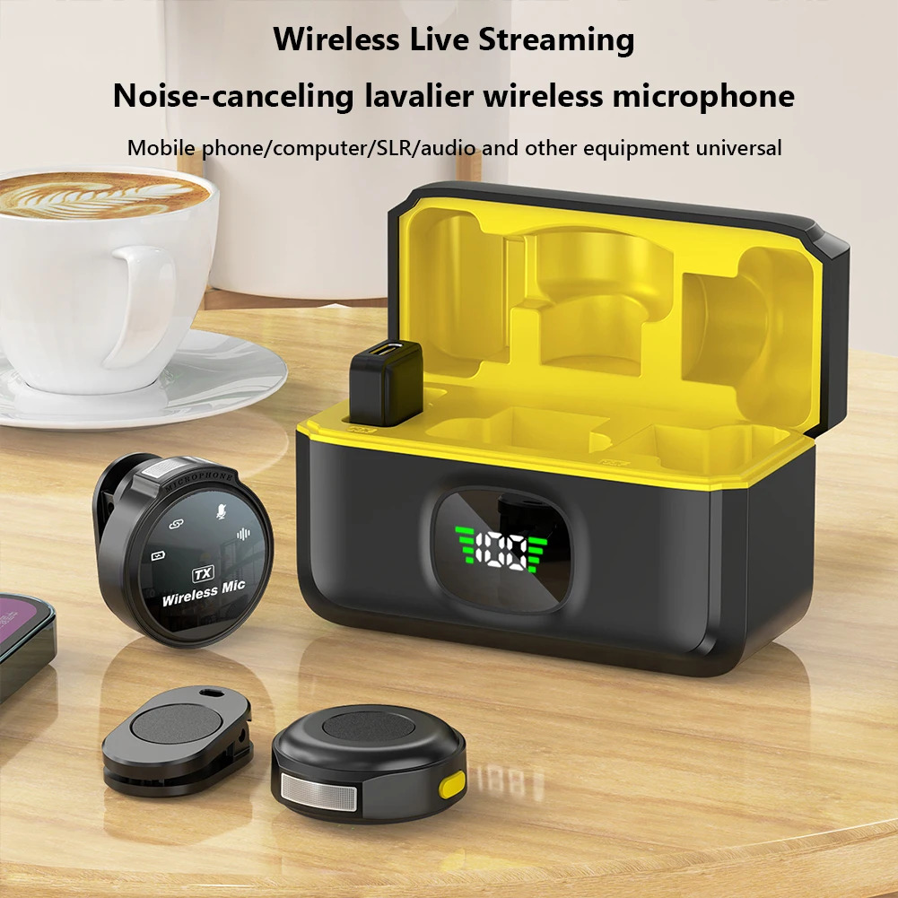 Micro không dây cài áo J6 cắm và dùng Mic lavalier chuyên nghiệp cho hệ thống âm thanh