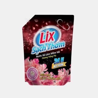 [Choice] Nước xả làm mềm vải Lix BT11 sạch thơm hương nắng hạ túi 2.2L