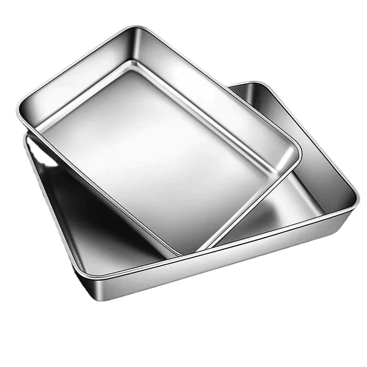 [Top Value] Combo Hộp Đựng Thực Phẩm Bằng Inox Top Value LS1-0843-182 Có Nắp Đậy Cỡ Lớn (Loại 1)