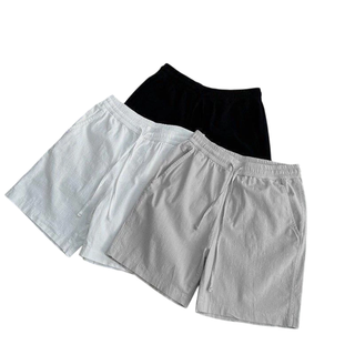 Quần Short Đũi Nam Choice FA1-0936-21 Form Cạp Chun Vải Đũi Mềm Mại