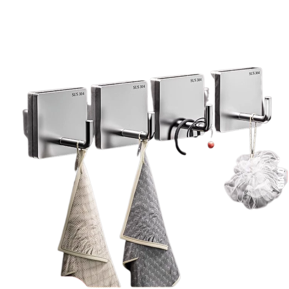 [Top Value] Móc Dán Tường Chịu Lực Chất Liệu Inox 304, Siêu Dính