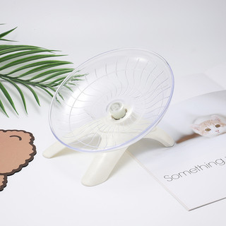 Hamster UFO Chạy Bánh Xe 18cm Im Lặng Tập Thể Dục Có Chân Đế Cho Hamster Gerbils Sóc Nhím