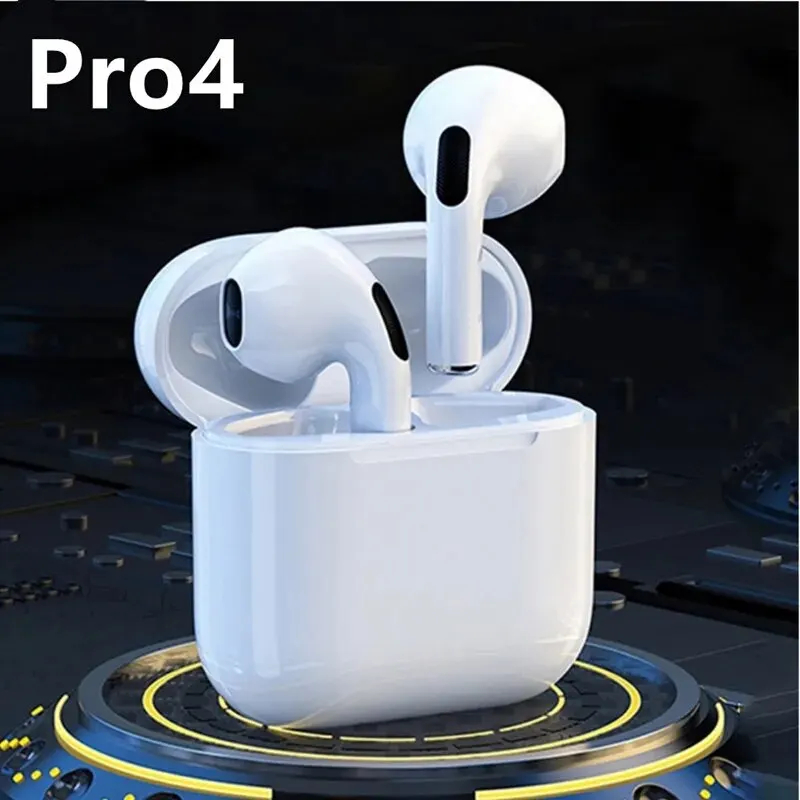 Tai nghe không dây mới Pro 4 Tws, tai nghe Bluetooth, tai nghe nhét trong tai, tai nghe Pro4 cho Xia