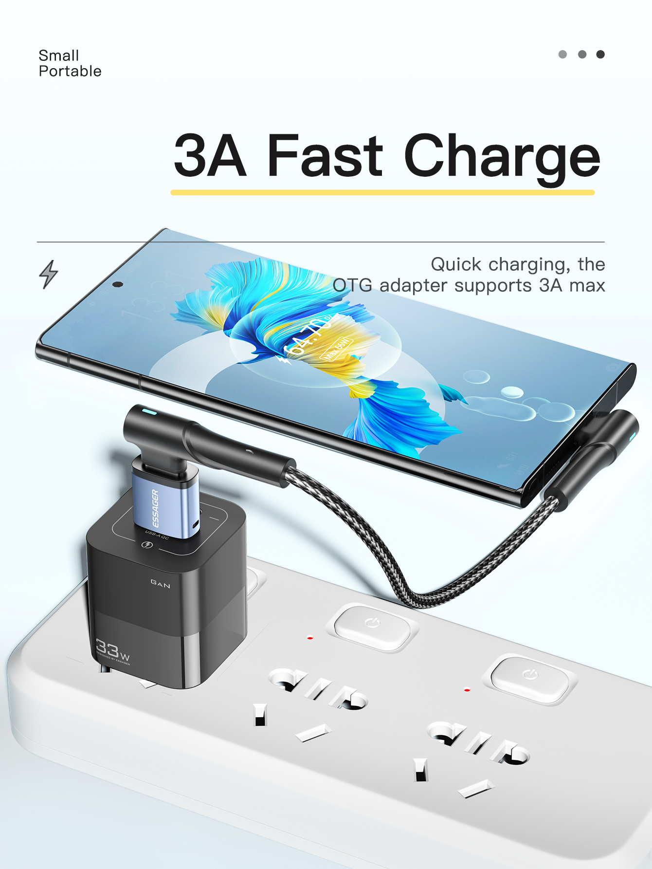 Essager USB 3.0 Type-C Bộ chuyển đổi OTG Nữ Bộ thu Bluetooth cho PC / MacBook Pro / iMac / iPhone 16 | BigBuy360 - bigbuy360.vn