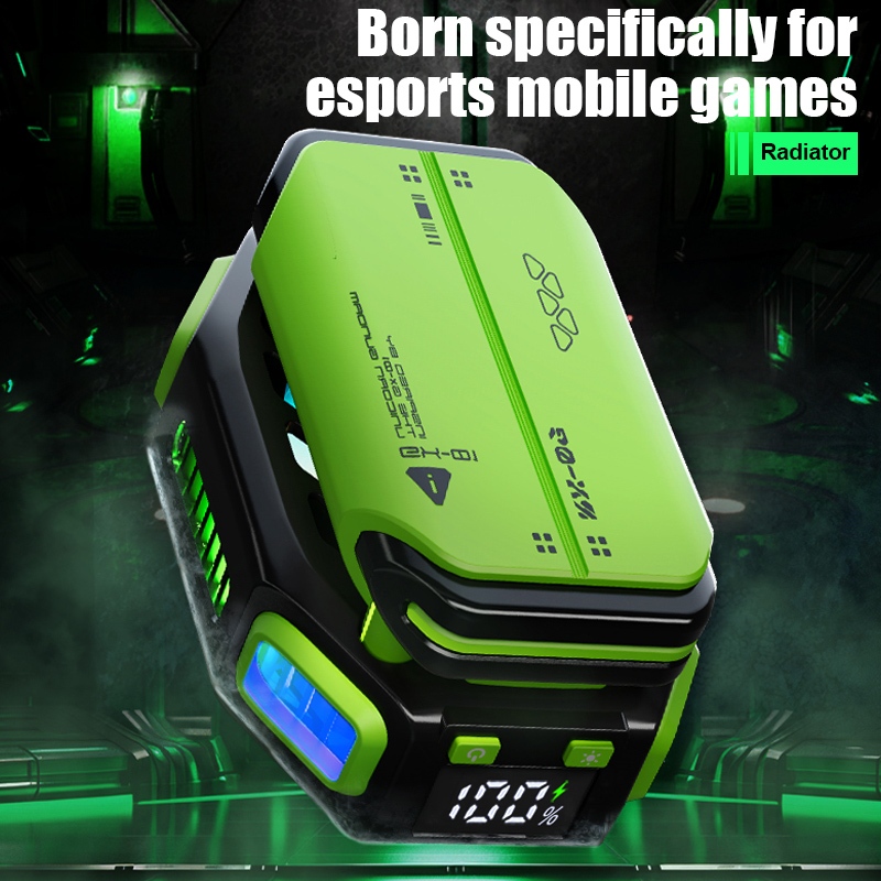 Quạt tản nhiệt bán dẫn từ tính di động đa năng điều chỉnh 7 tốc độ X111