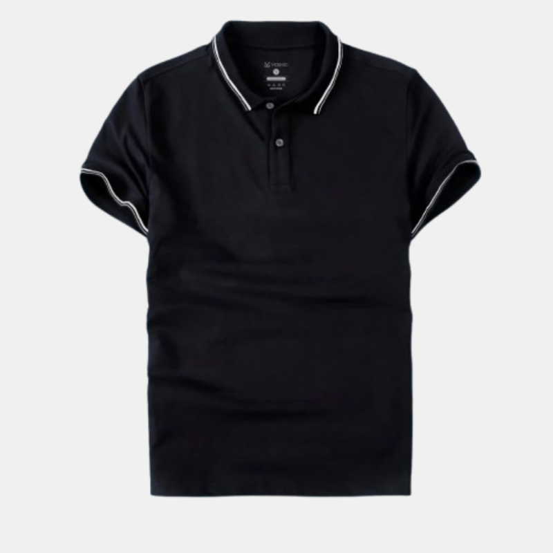 [Choice] Áo Thun Polo Nam Trơn Ngắn Tay Vicenzo FA1-0139-17 Cao Cấp, Áo Polo, Vải Mềm Mịn