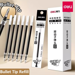 Deli S206 Refill 0.5mm Bullet Tip Pen Refill Exam Refill Universal Refill School Văn phòng phẩm Tiếp liệu