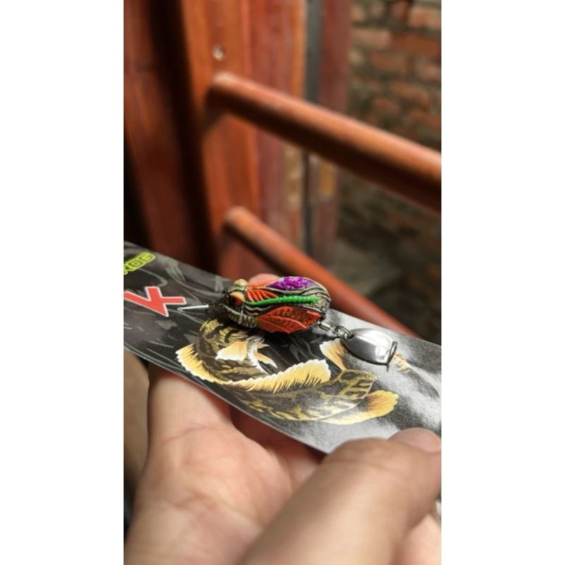 Mồi nhử ve sầu Toman Cicada 7g 3.5cm nổi, được thiết kế đặc biệt siêu nhạy để săn rắn.