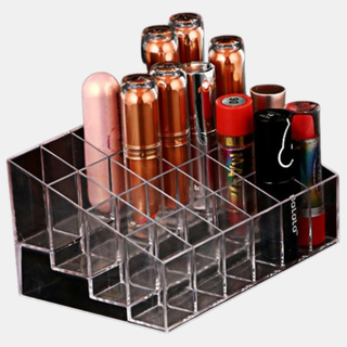 Khay Đựng Son Môi Trong Suốt Choice HTD379 Loại 24 Ô - Kệ Đựng Mỹ Phẩm, Trang Sức 24 Ô