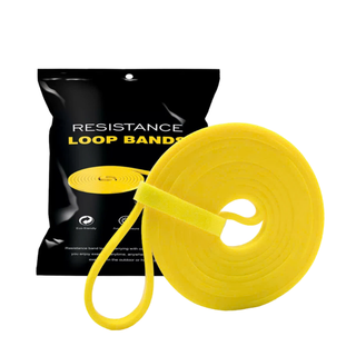 Dây kháng lực vàng Choice PW15 tập gym, tập tay, chân, toàn thân, đàn hồi trợ lực kéo xà yoga (15LB)