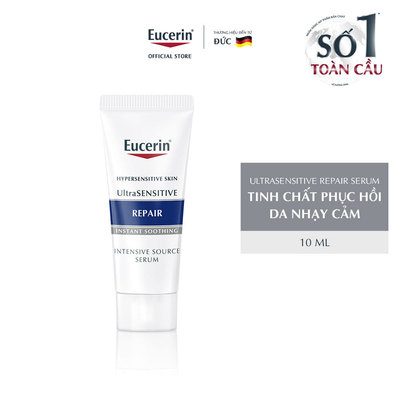 [HB Gift] Tinh chất phục hồi & tái tạo da nhạy cảm Eucerin UltraSENSITIVE Repair Serum 10ml
